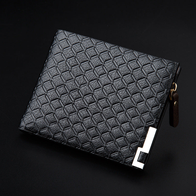 Multifunctional Zipper Business Youth Card Case Student Wallet GO Buy