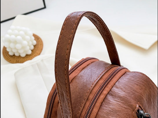 Women's Bag Single Shoulder Bag Large-capacity Pu Soft Leather Small Bag GO Buy