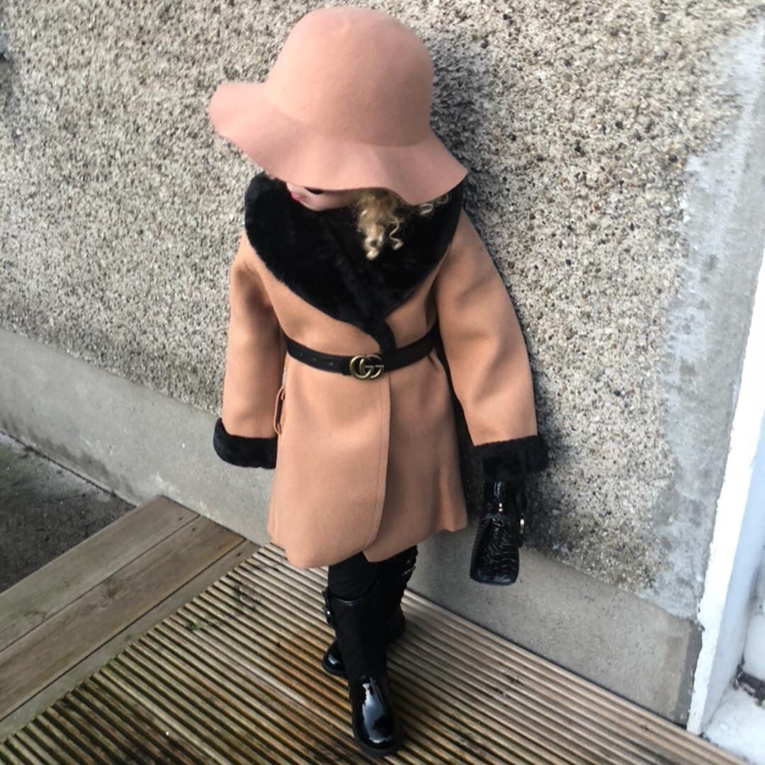 Coat Western fur collar coat GO buy