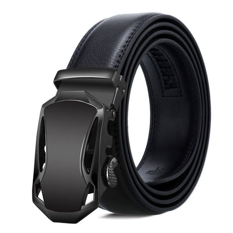 Men's Belt Automatic Buckle Business Trouser Belt GO Buy