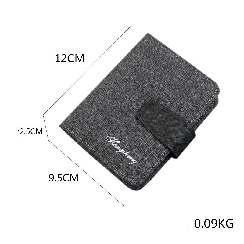 Men's Wallet Short Multi-card Slot Fashion Casual GO Buy