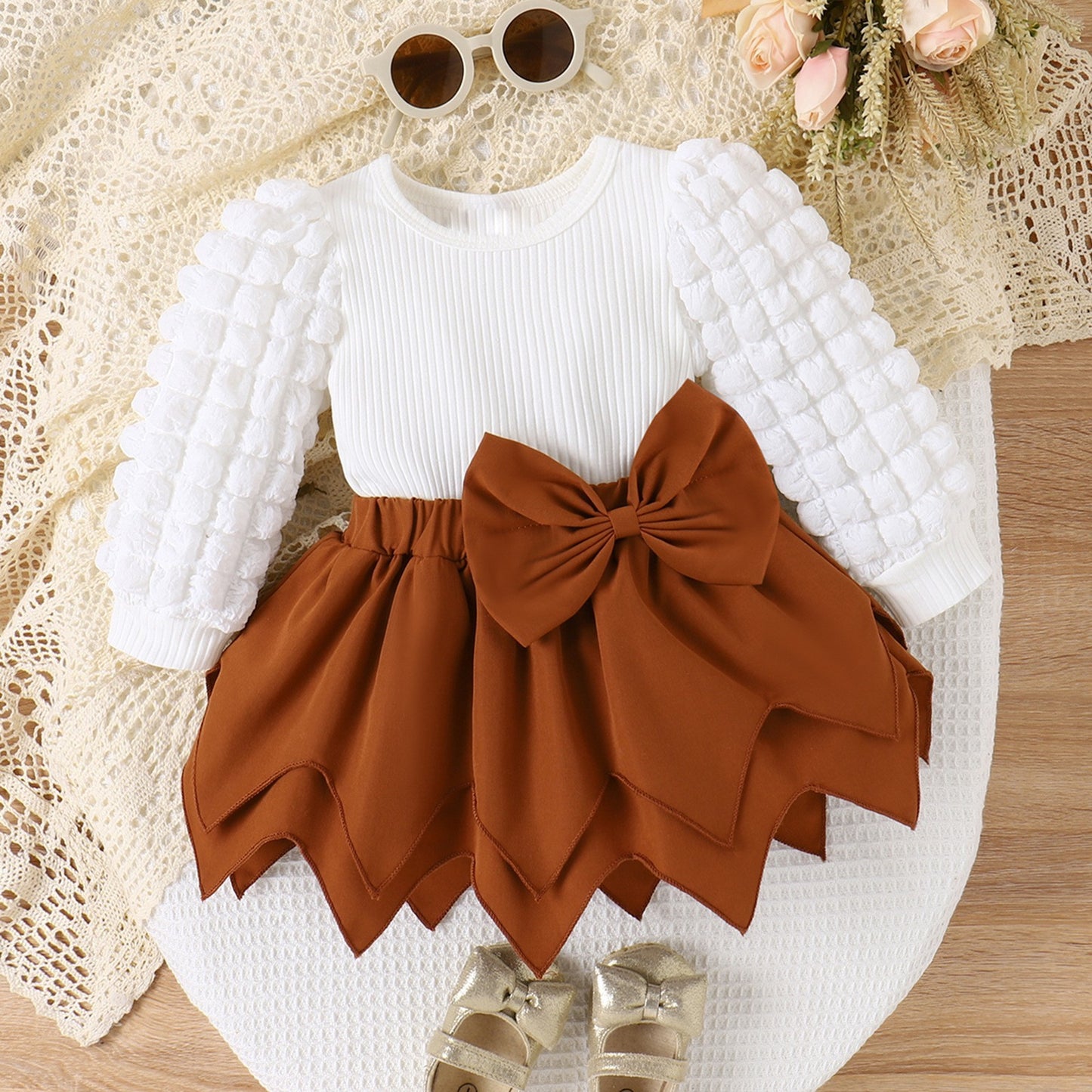Fashion Irregular Skirt For Girls Suit GO buy