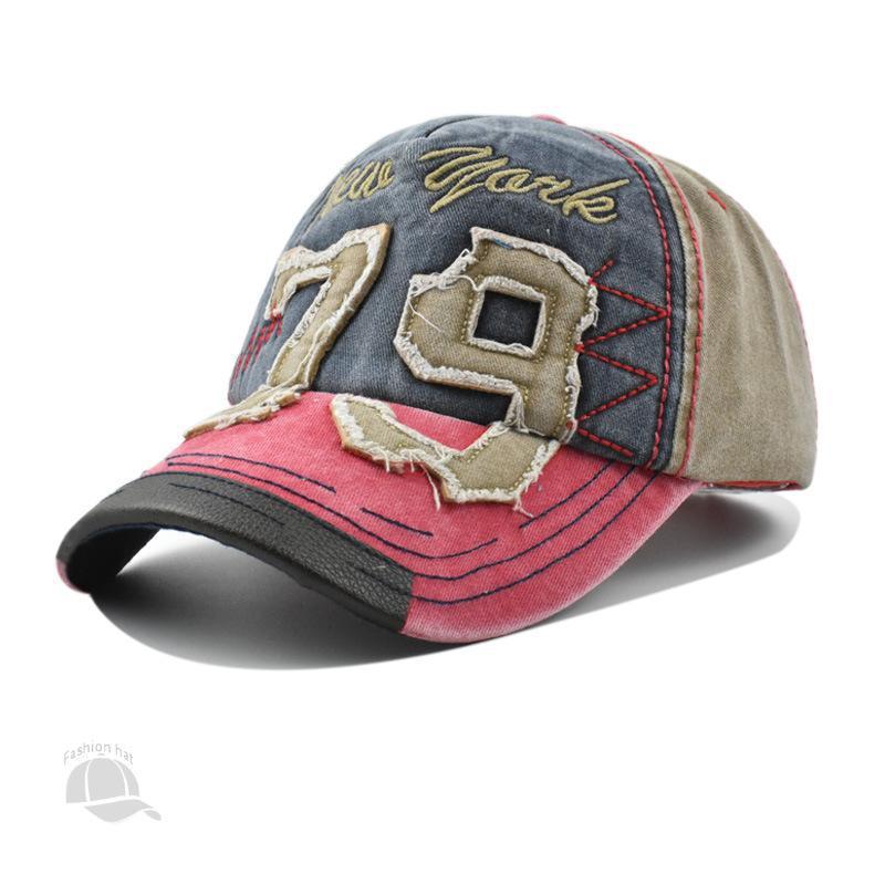 Men's Washed Letter Embroidery Baseball Cap Gobuy Fashion
