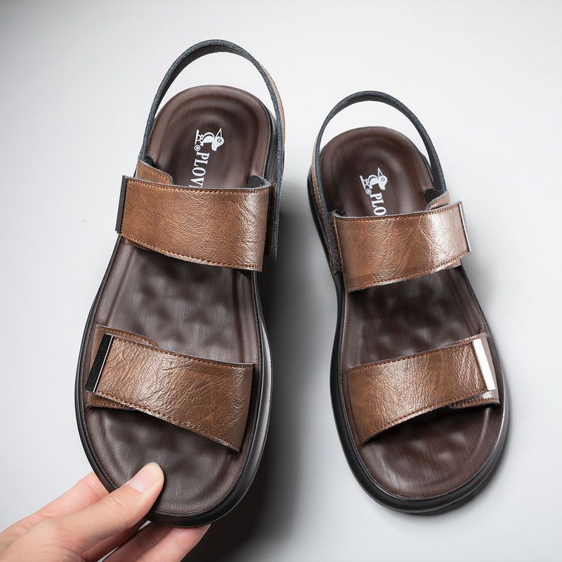 Casual Platform Beach Shoes Men's Summer Wear Dual-use Gobuy Fashion
