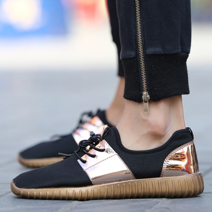 New Summer Breathable Shoes Men Flat shoes Autumn Fashion Men Shoes Couple Casual Shoes GO Buy