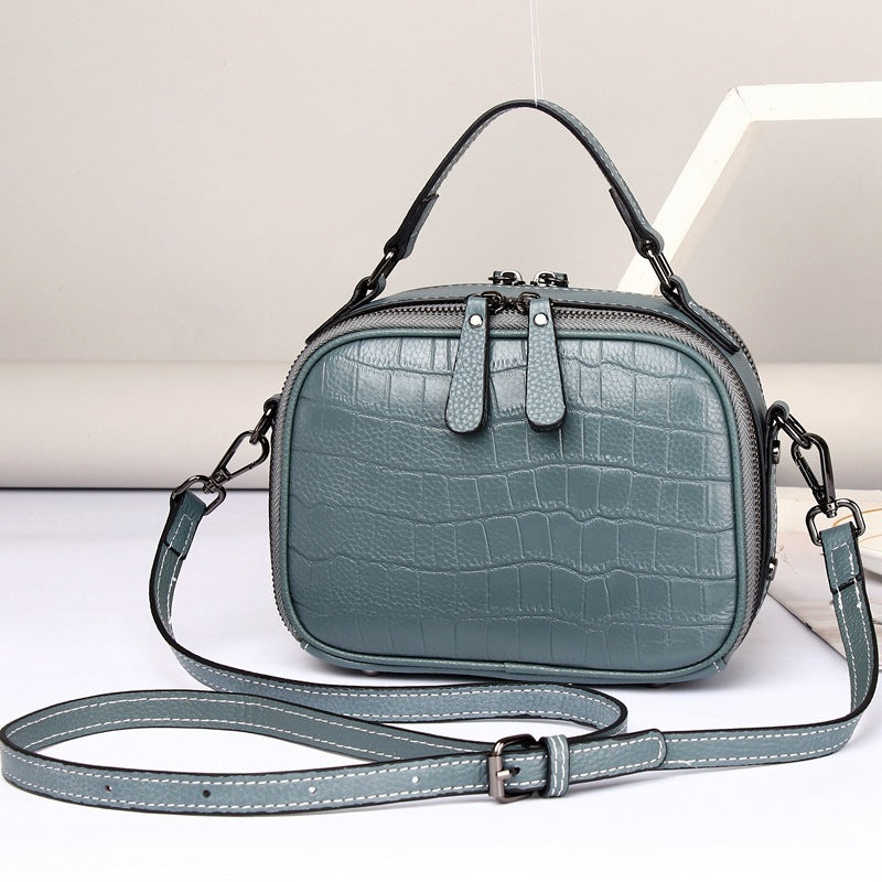First Layer Cowhide Crossbody Handbag GO Buy