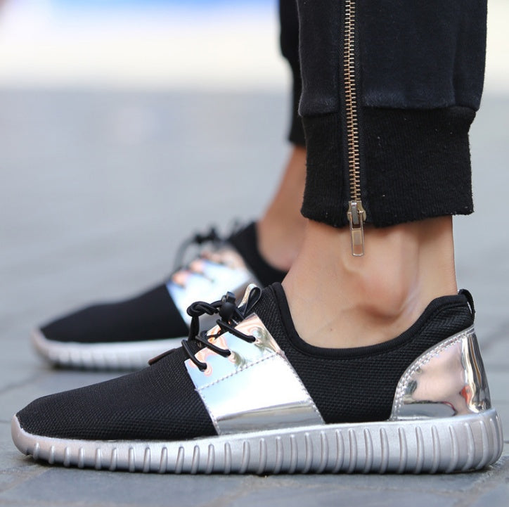 New Summer Breathable Shoes Men Flat shoes Autumn Fashion Men Shoes Couple Casual Shoes GO Buy