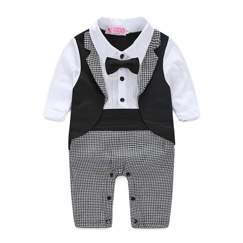Boys' long-sleeved gentleman romper GO buy