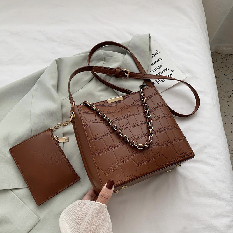 Versatile one-shoulder cross-body bag GO Buy