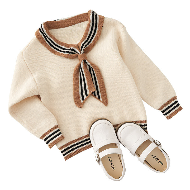 Girls' College Style Princess Sweater Suit GO buy