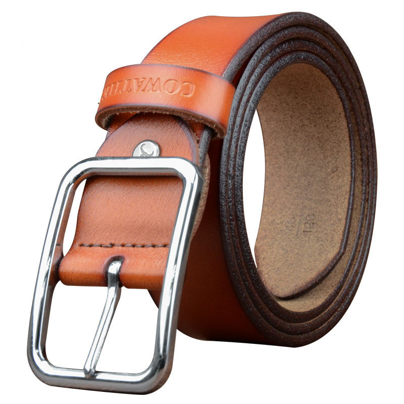 Men's leather business belt GO Buy