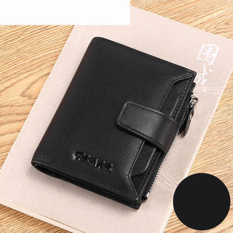 Men's Short Leather Fashion Casual Wallet GO Buy