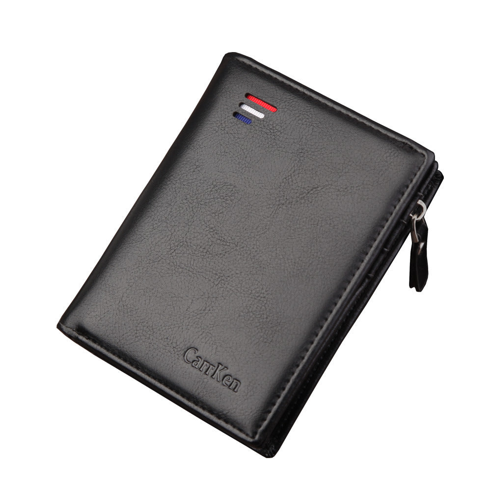 Men's Wallet Short Anti-demagnetization GO Buy