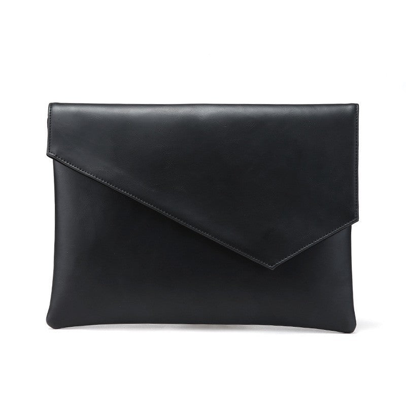 Leather Upgraded Men's Style Business Casual Fashion Hand-held Envelope File Bag GO Buy