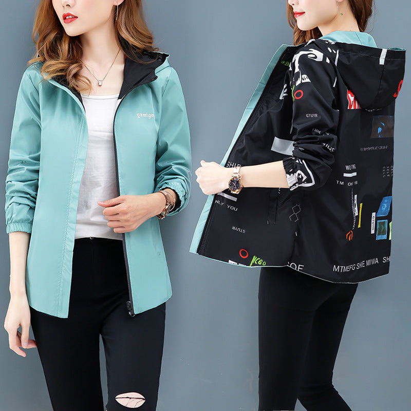 Spring Short Small Coat For Women Loose Jacket Women Casual All-matching Jacket Thin GO buy