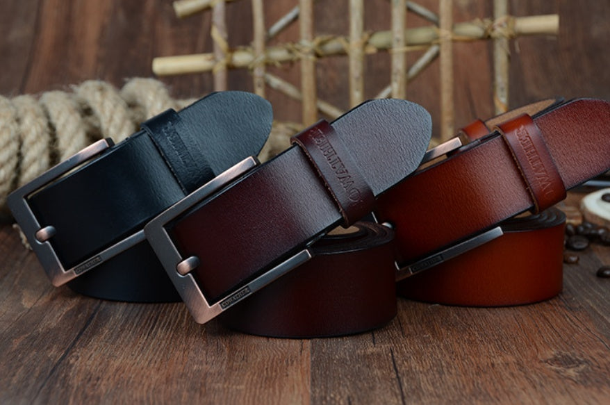 Men's leather belt GO Buy