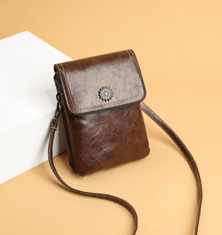 Fashion Simple Large Capacity Mobile Phone Bag Mini Crossbody Bag GO Buy