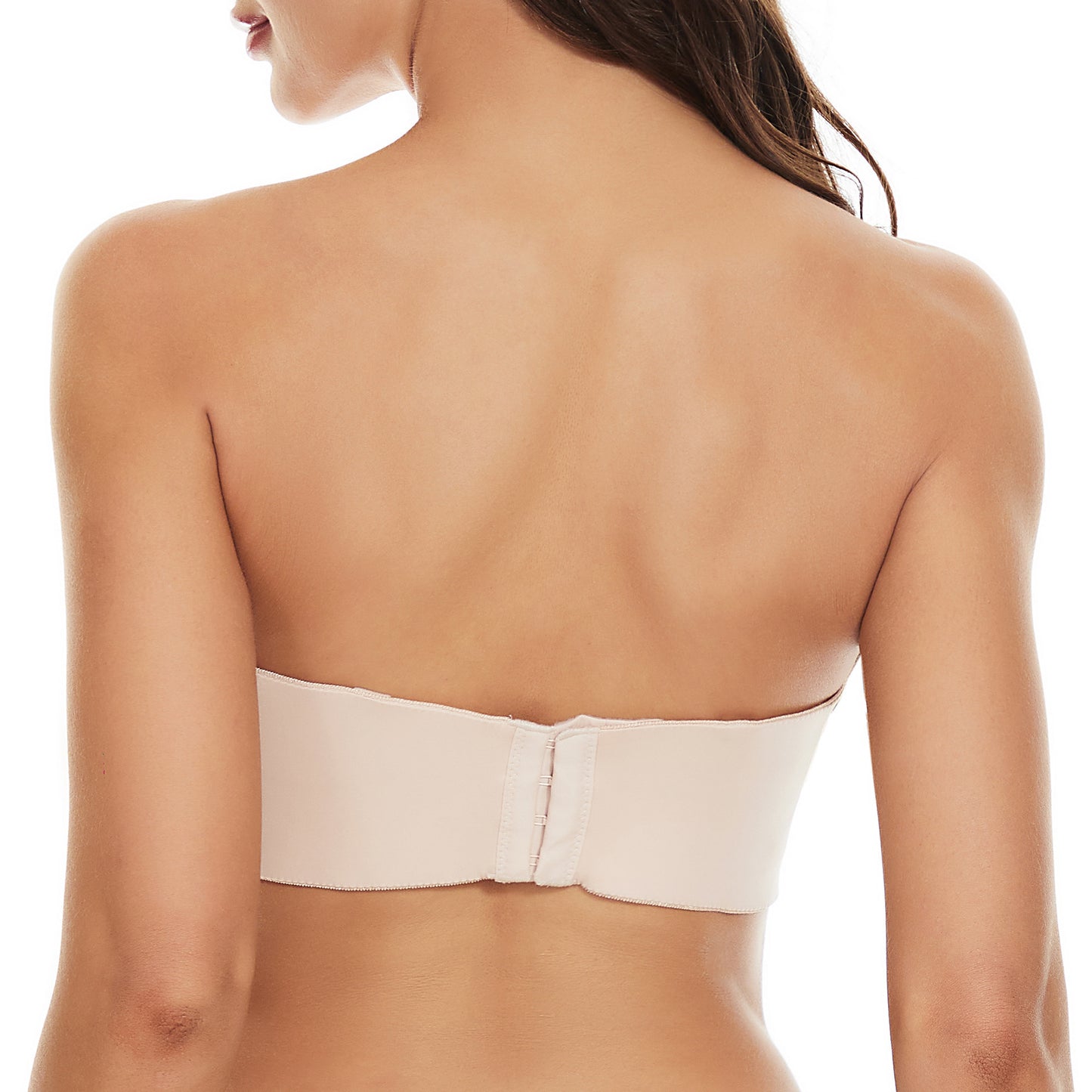 Non-marking Invisible Removable Gathering Spaghetti Band Bra GO buy