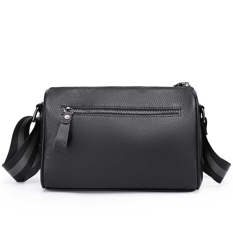 One-shoulder Crossbody Leather Large Capacity Bag GO Buy