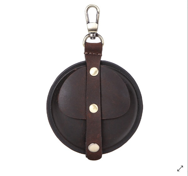 Retro Crazy Horse Cowhide Multifunctional Coin Purse GO Buy
