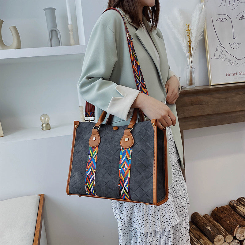 Large-capacity One-shoulder Messenger Bag Handbag Trendy GO Buy