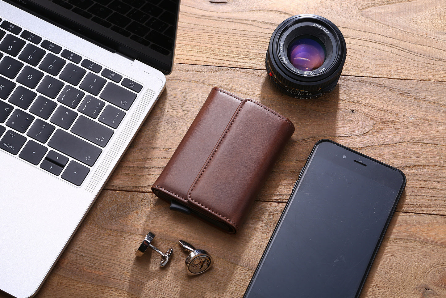 Men's New Hot Sell Fashion Retro Tri-fold Wallet GO Buy