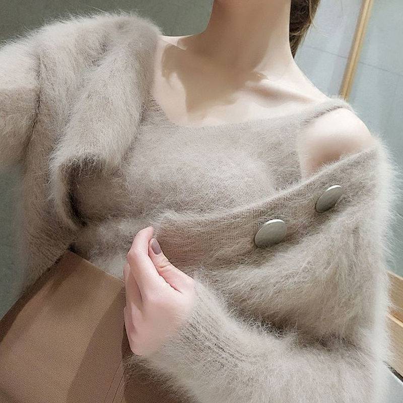 Vest Short Mink Velvet Camisole Sweater GO buy
