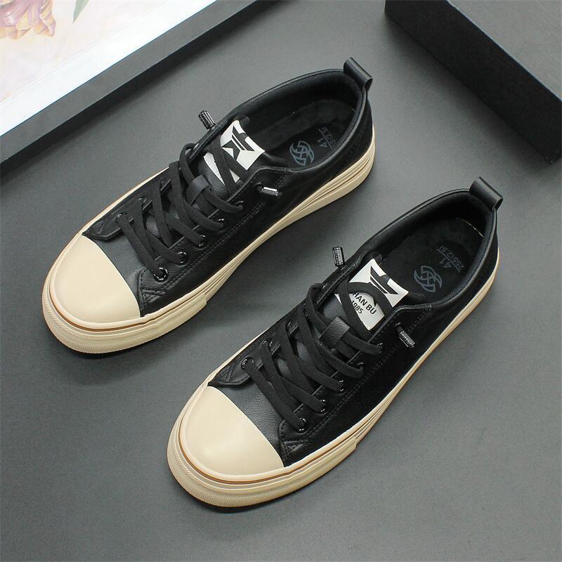 Soft Bottom Men's Casual Leather Shoes GO Buy