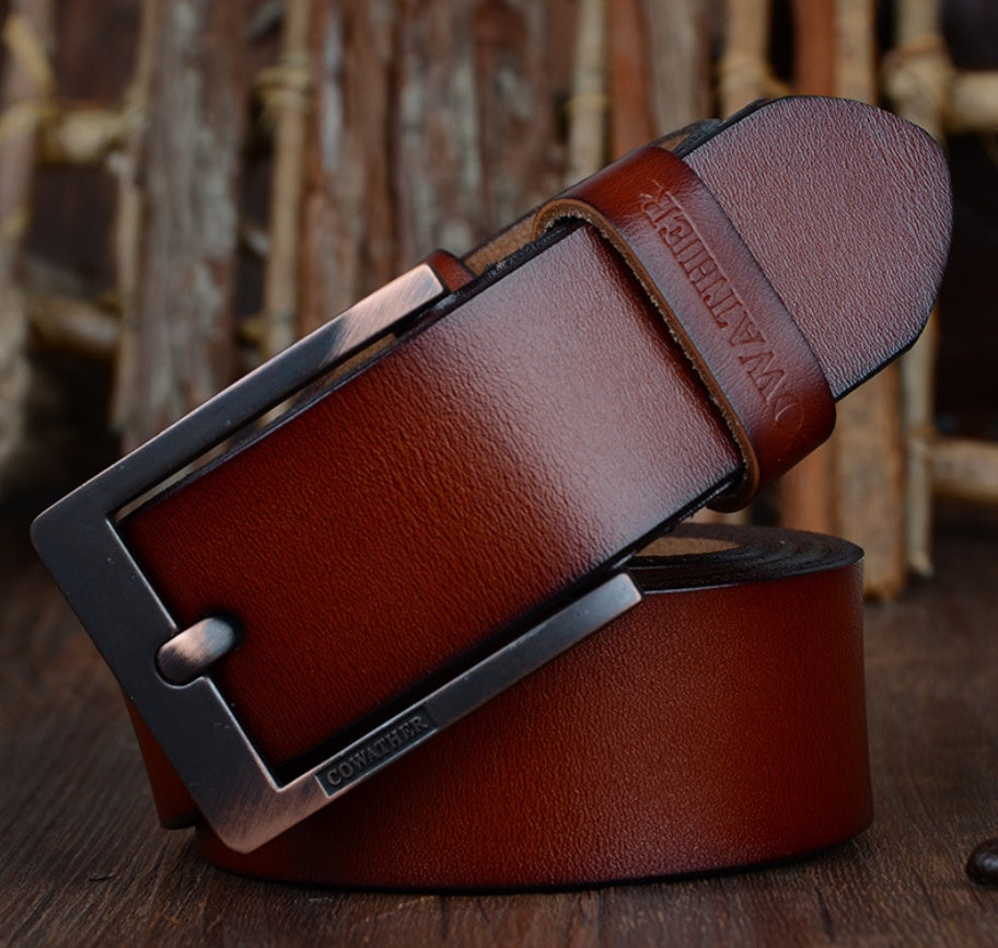 Men's leather belt GO Buy