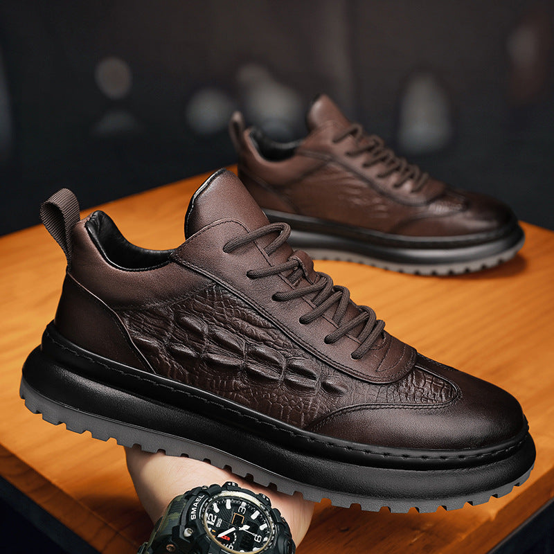 Men's Business Casual Non-slip Leather Shoes GO Buy