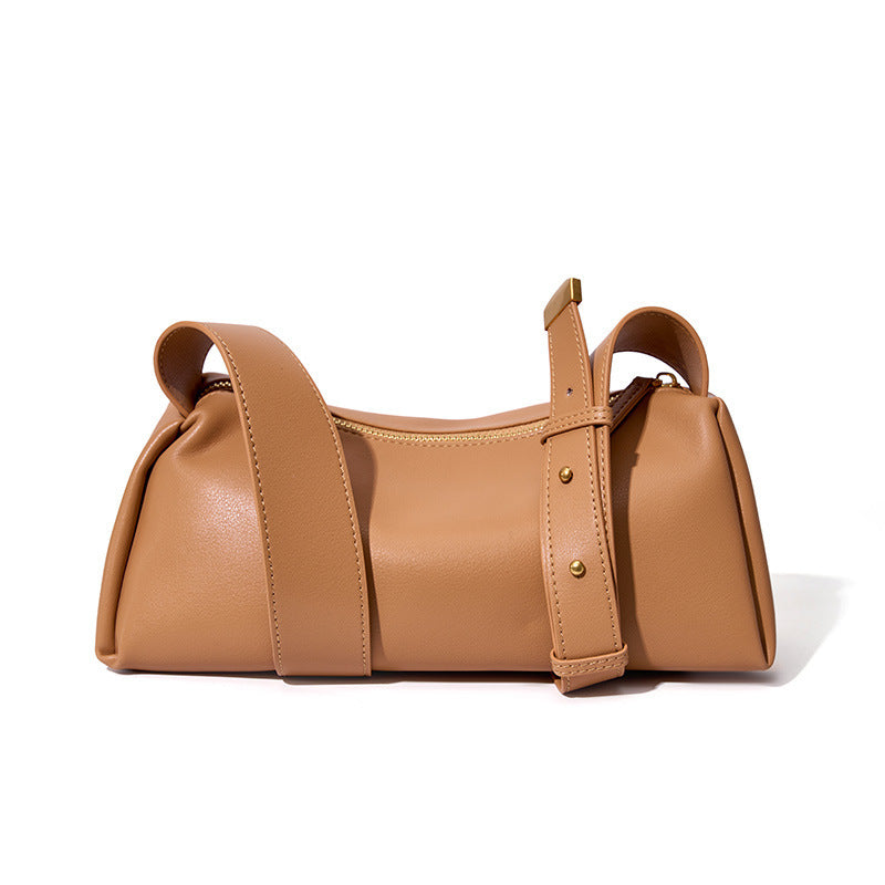 Women's High-grade Cowhide Baguette Underarm Bag GO Buy