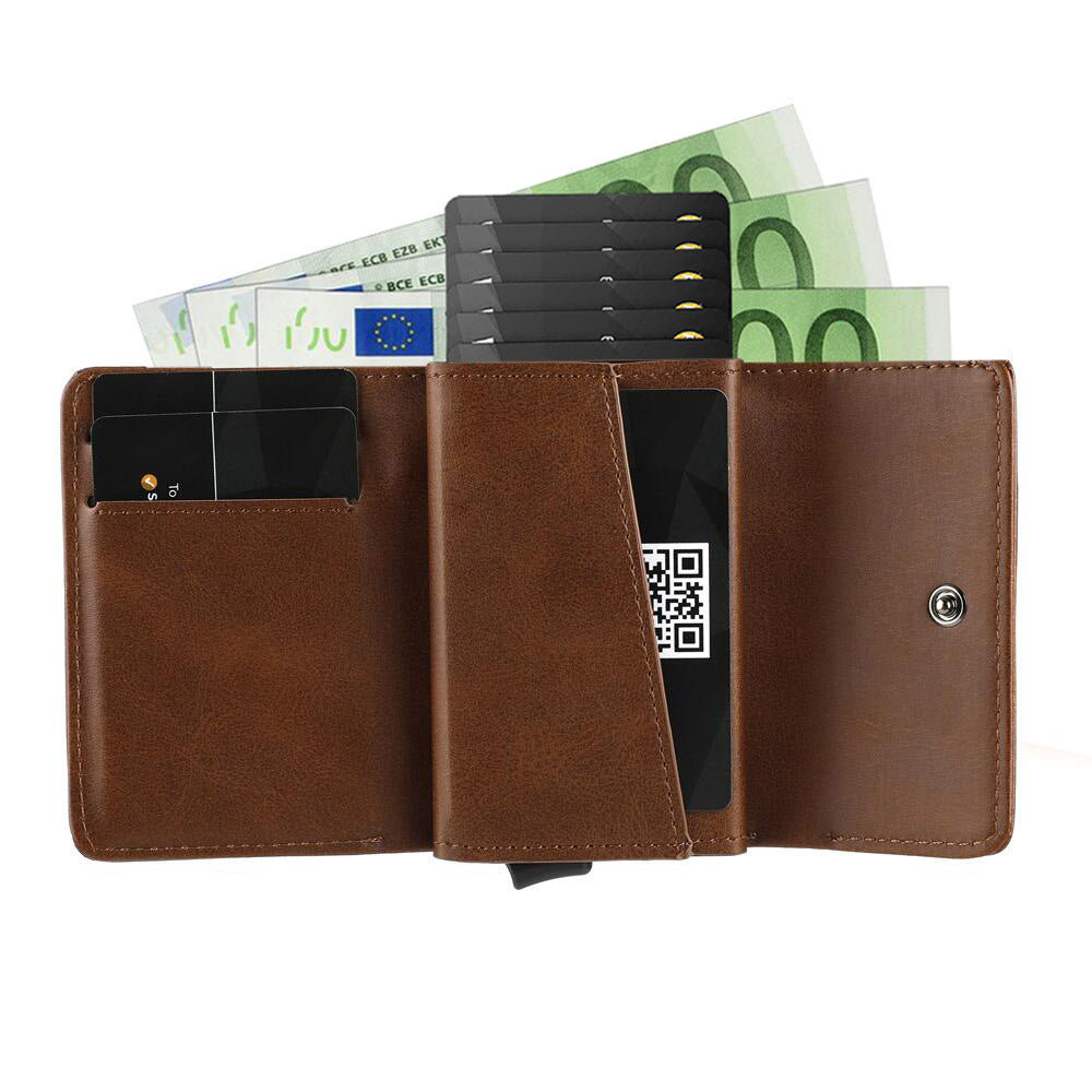 Men's New Hot Sell Fashion Retro Tri-fold Wallet GO Buy