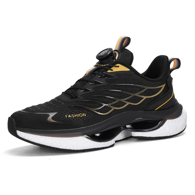 Rotating Button Running Sneaker Men Gobuy Fashion