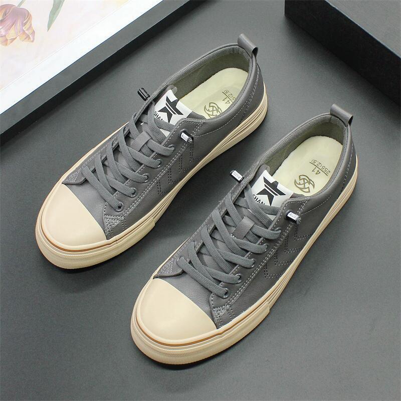 Soft Bottom Men's Casual Leather Shoes GO Buy