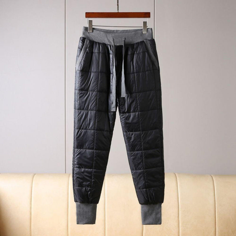 Men's Fashion Thickened Thermal Turtleneck Cotton Suit GO Buy
