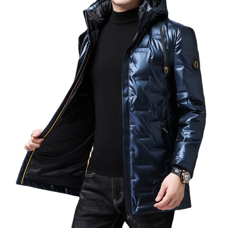 Casual Jacket Middle Aged Dad Winter Clothes Tide GO buy