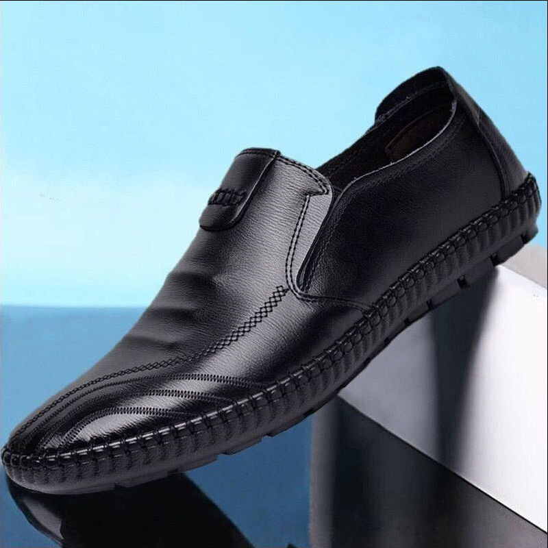 Leather Shoes Mens Leather Spring New Mens Business GO Buy