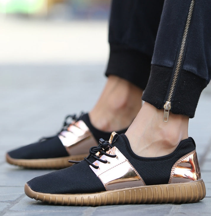 New Summer Breathable Shoes Men Flat shoes Autumn Fashion Men Shoes Couple Casual Shoes GO Buy