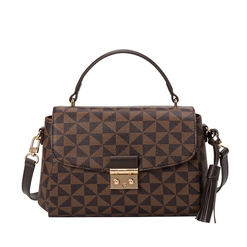 Lock Messenger Bag Simple Versatile One Shoulder Diagonal GO Buy