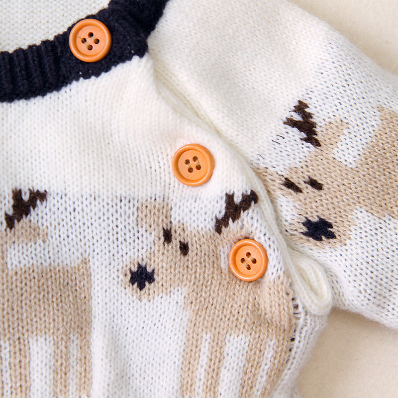 Children's Christmas Elk One-piece GO buy
