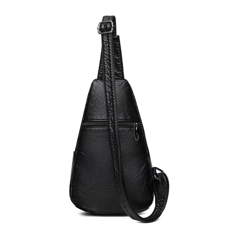 Fashionable Western Style PU Soft Leather Ladies Shoulder Bag GO Buy