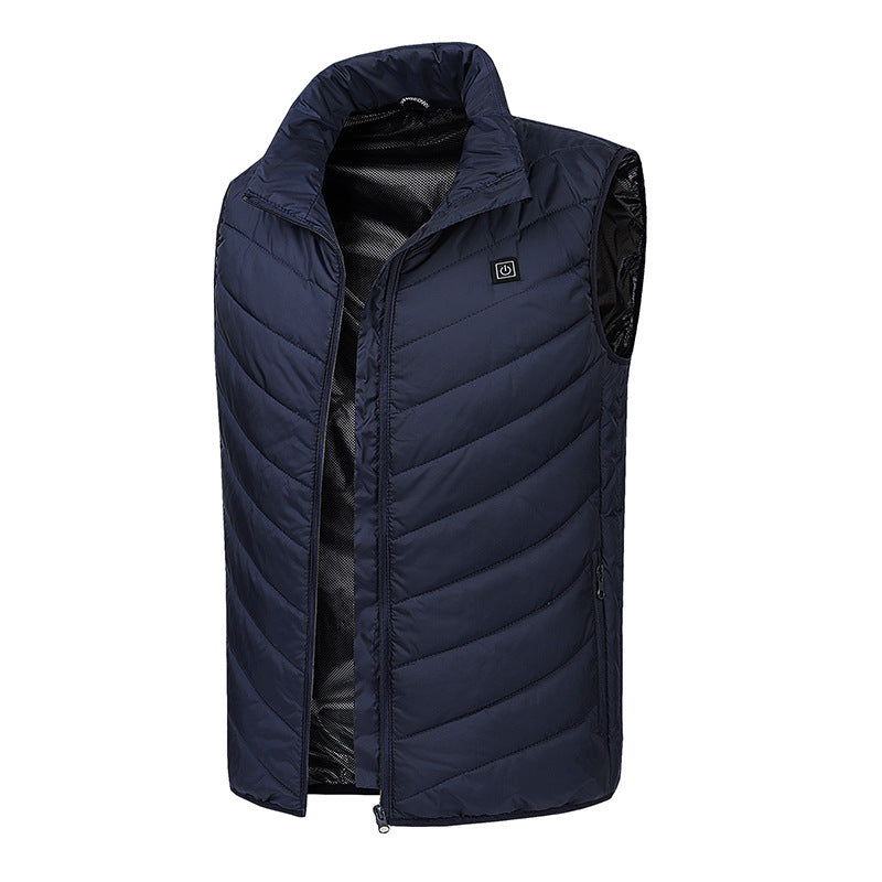 Smart Heating Vest Male Heating Clothing Electric Heating Vest GO Buy