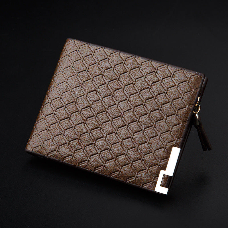 Multifunctional Zipper Business Youth Card Case Student Wallet GO Buy