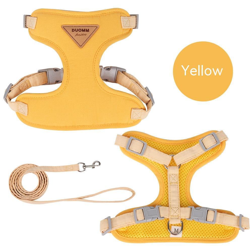 Hot Sale Dog Breast Strap Anti Breaking Loose Pet Harness Small Dog Dog Leash Pet Hand Holding Rope Wholesale GO Buy