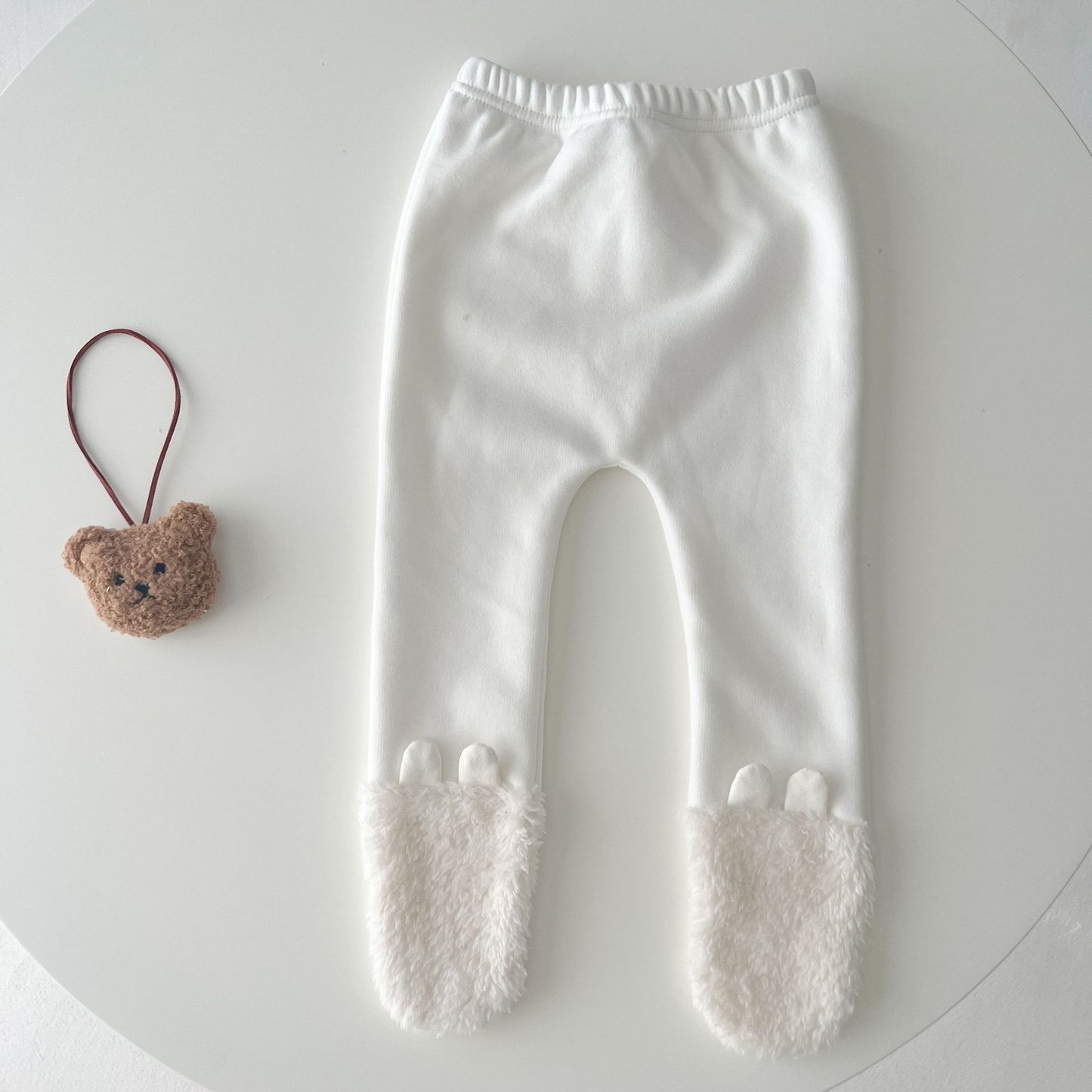 Ins Baby Hooded Bear Plush Romper For Warmth GO buy