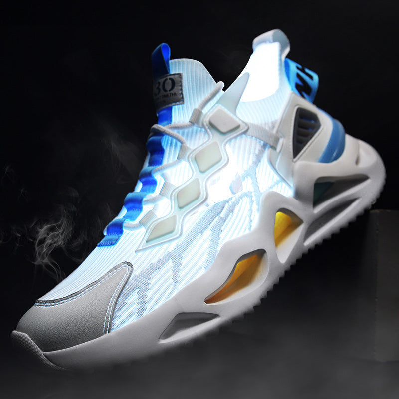 Men Sneakers Cool Wave Sole Sport Running Shoes GO Buy