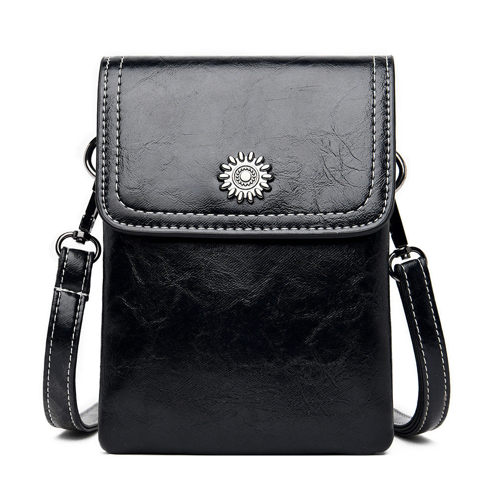 Fashion Simple Large Capacity Mobile Phone Bag Mini Crossbody Bag GO Buy
