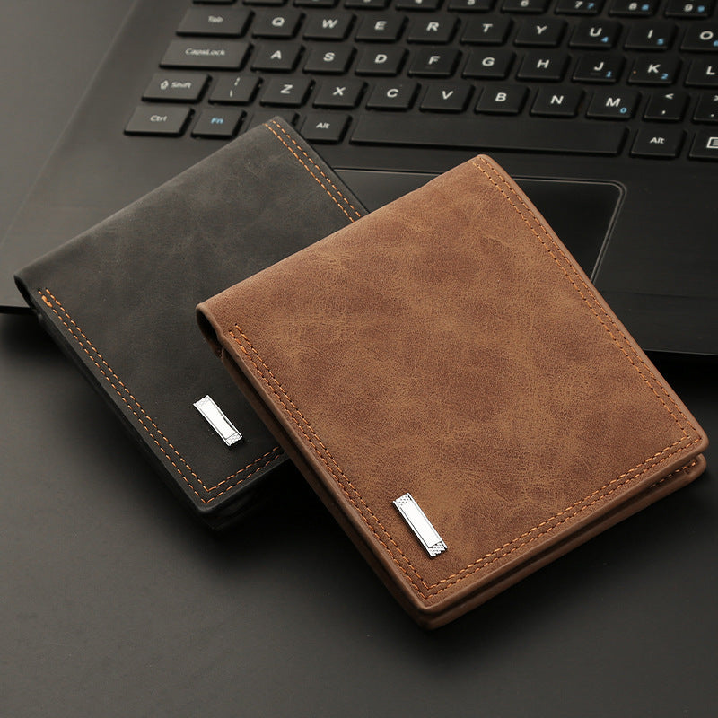 Men's Wallet Multifunctional Wallet Wallet Fashion Short Style GO Buy