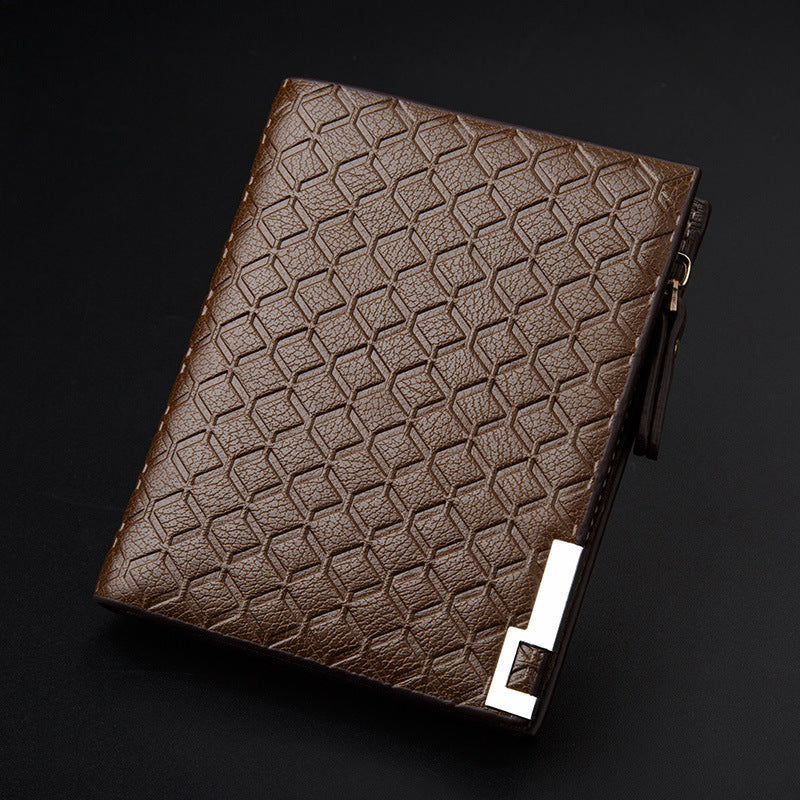 Multifunctional Zipper Business Youth Card Case Student Wallet GO Buy