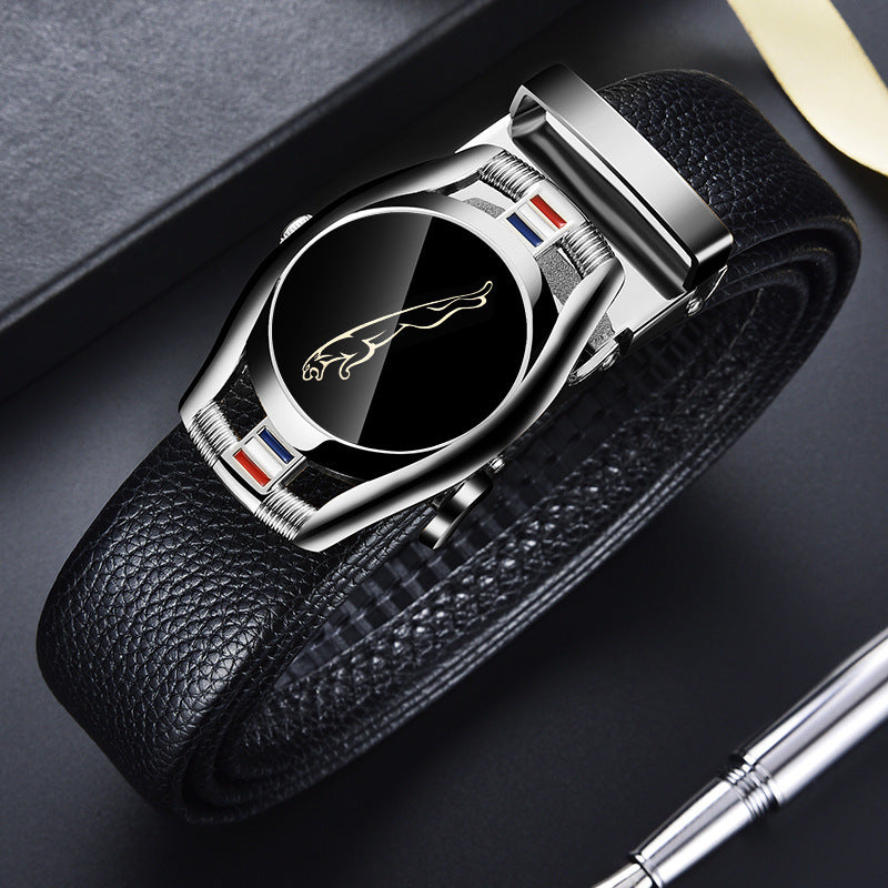 Men's leather belt GO Buy